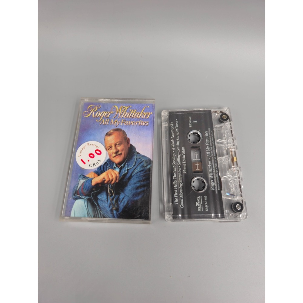 Roger Whittaker – All Time Favorites Cassette Tape 1997 BMG